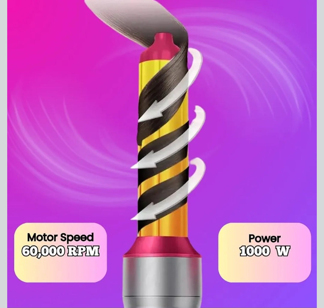 SEDLAV 5-in-1 Volumizing Hair Styler - Blow Dryer Brush with Detachable Head for Straightening, Curling, Drying, Combing & StylingDetails