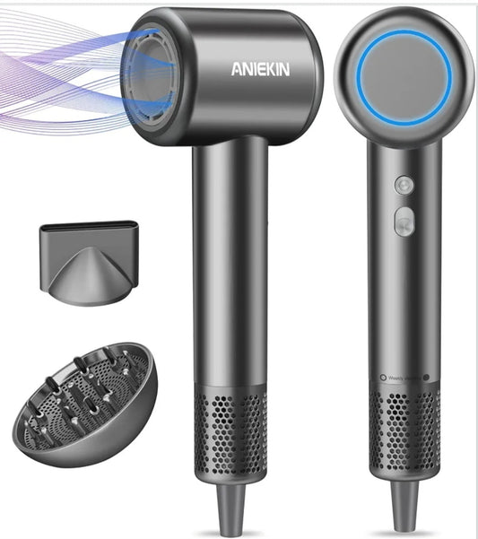 Aniekin Hair Dryer, High-Speed Ionic Low Noise Blow Dryer